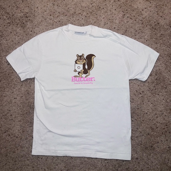 Butter Goods Simplicity T-Shirt (White) - Picture 1 of 3
